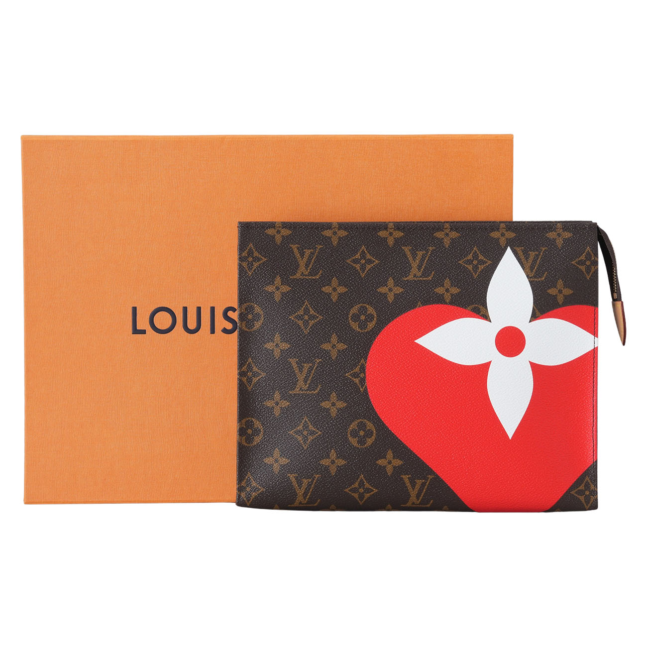 LOUIS VUITTON(NEW)루이비통 시즌 하트 모노그램 토일레트리V26